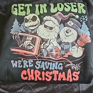 Get In Loser Christmas Graphic Tee